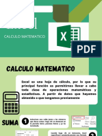 Excel: Calculo Matematico