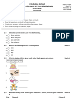 Class 1englishworksheet 3 Final