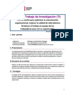 Guía para Elaboración Del Trabajo de Investigacion Del Curso de Liderazgo y Conformacion de Equipos 2022-2. - 672720143