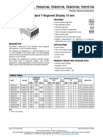 Data Sheet 7 Segments tdsg51