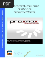 Download Step-By-Step Install Guide CentOS-5 on Proxmox VE by Kefa Rabah SN61363993 doc pdf