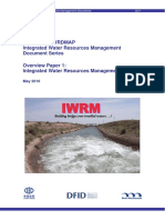 Integrated Water Resources Management (IWRM) Overview