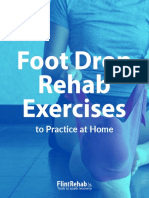Foot Drop Exercise Ebook Flint Rehab