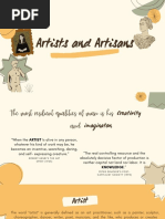 Artist and Artisans 