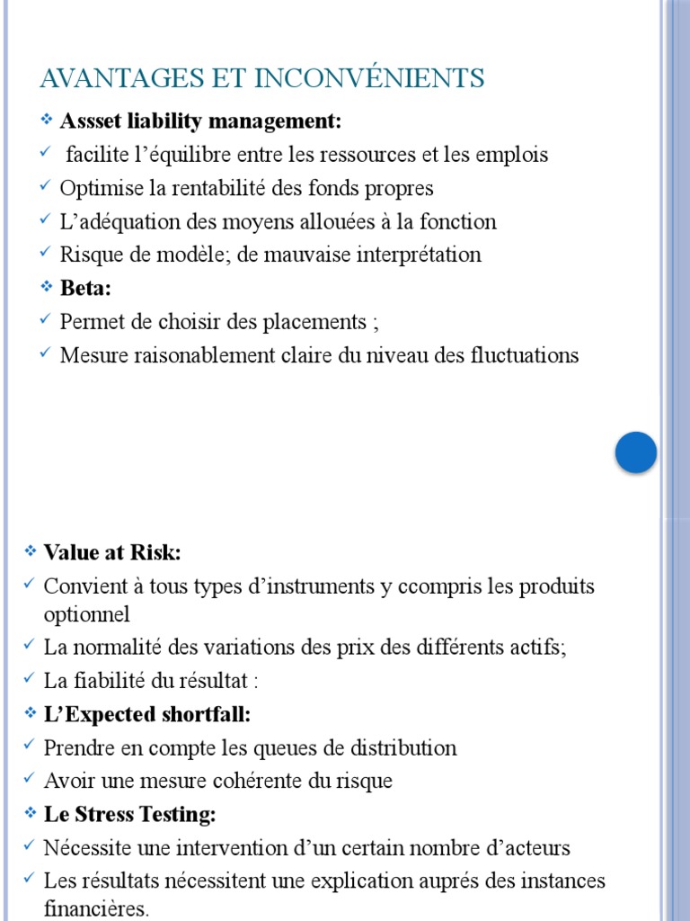 Avantages de la gestion des risques | PDF | Affaires | Ordinateurs