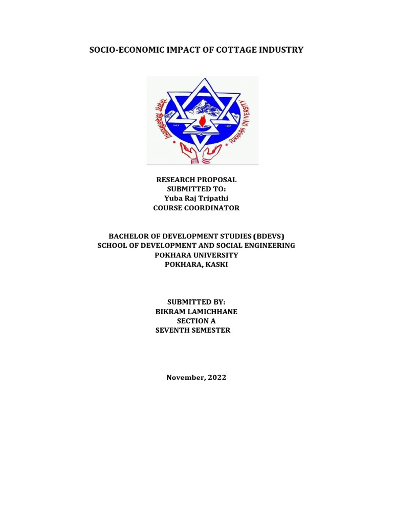 Socio-Economic Impact of Cottage Industry | PDF | Labour Economics ...