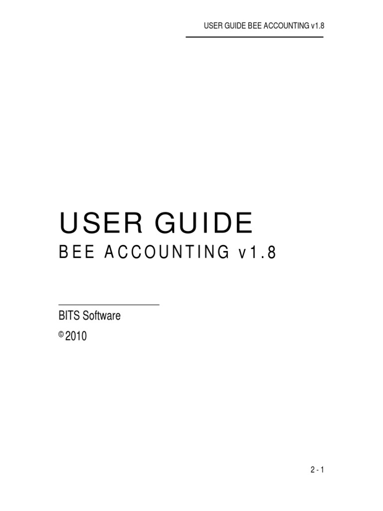 Bee Manual Book | PDF