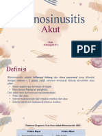 Rhinosinusitis Akut