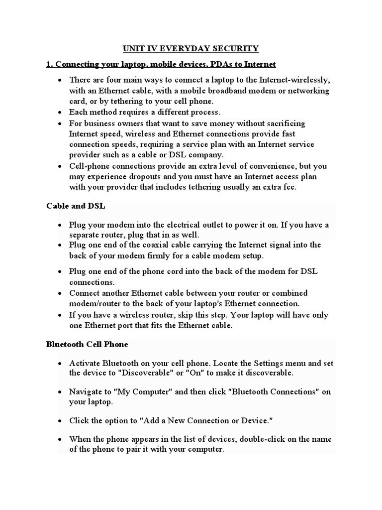 Unit 4 (Cybersecurity) | PDF | Antivirus Software | Personal Digital ...