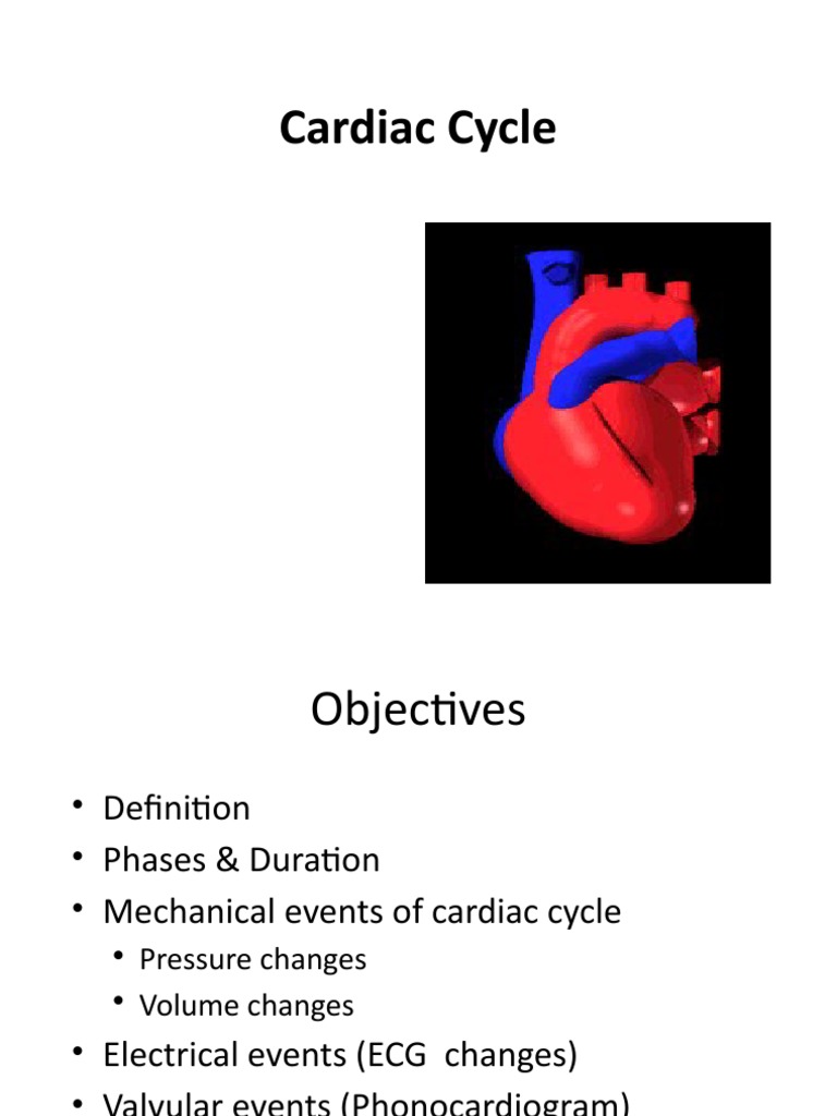 5 Cardiac Cycle & Heart Sounds PDF Heart Valve Heart