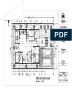 Denah Bangunan Skala 1: 100