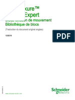 Ecostruxure™ Control Expert: Blocs Fonction de Mouvement Bibliothèque de Blocs