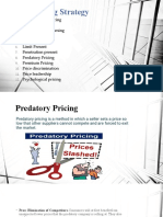 Retail Pricing Strategy