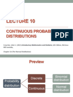 LEC 10 - Student - Continuous Probability Distribution