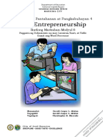 EPP4 ICT Q3 Mod8 Paggawa-Dokumento-Gamit-Ang-Word-Processor V1