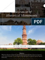 Restoration of Historical Monuments