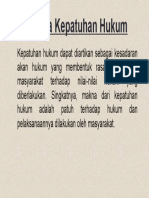 Makna Kepatuhan Hukum