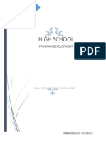 High School Program Dev't 02