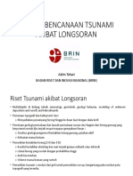 Riset Kebencanaan Tsunami Akibat Longsoran