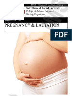 Nutritional Requirements for Pregnant and Lactating Mothers