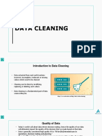 4) Data Cleaning