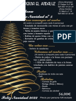 Menu Navidad Nº 5 2022