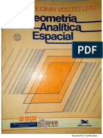 Geometria Analítica Espacial