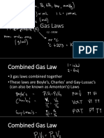 Combined & Ideal Gas Law