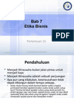 Pertemuan 10 Etika Bisnis