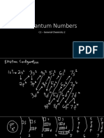 Quantum Numbers S3
