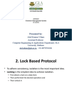 2 Lock Based Protocol
