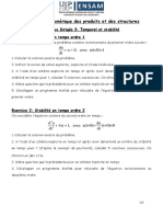 Modélisation Numérique Des Produits Et Des Structures: Du U 0, Avec U (T 0) 1 DT