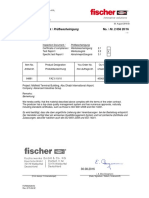 Inspection Document / Prüfbescheinigung No. / Nr. 2 056 20/16