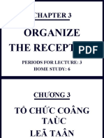 CHƯƠNG 3 - TỔ CHỨC CÔNG TÁC LỄ TÂN