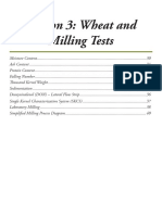 Section 3: Wheat and Milling Tests