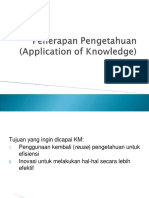 Kuliah 6 Application of Knowledge