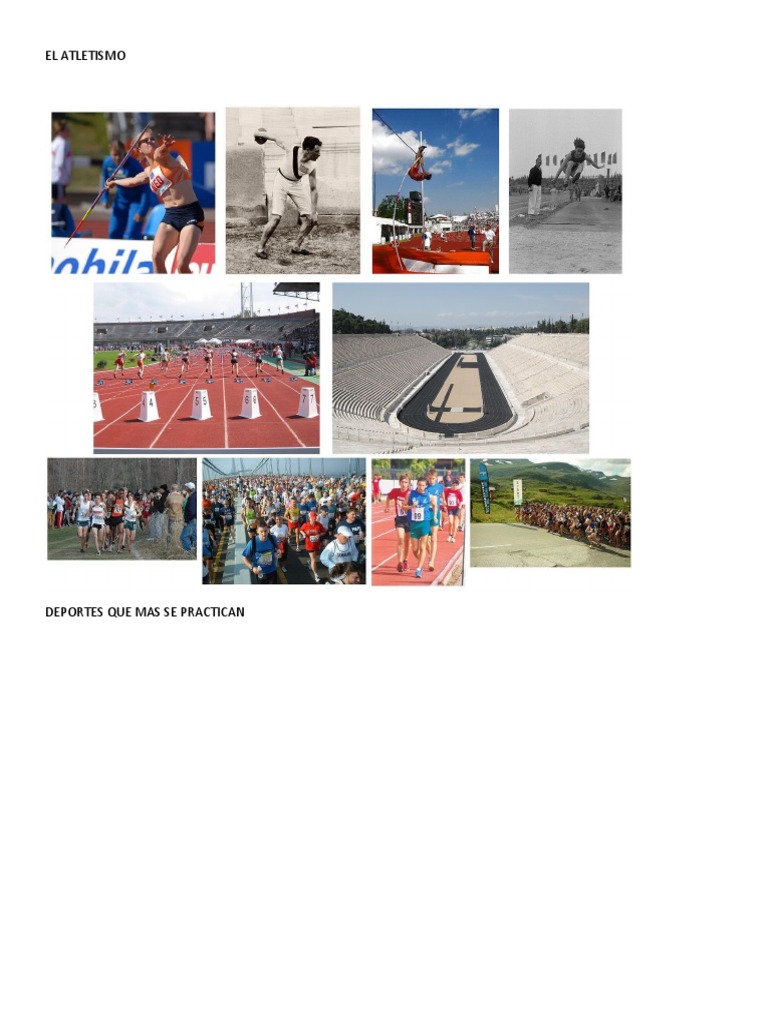 El Atletismo | PDF
