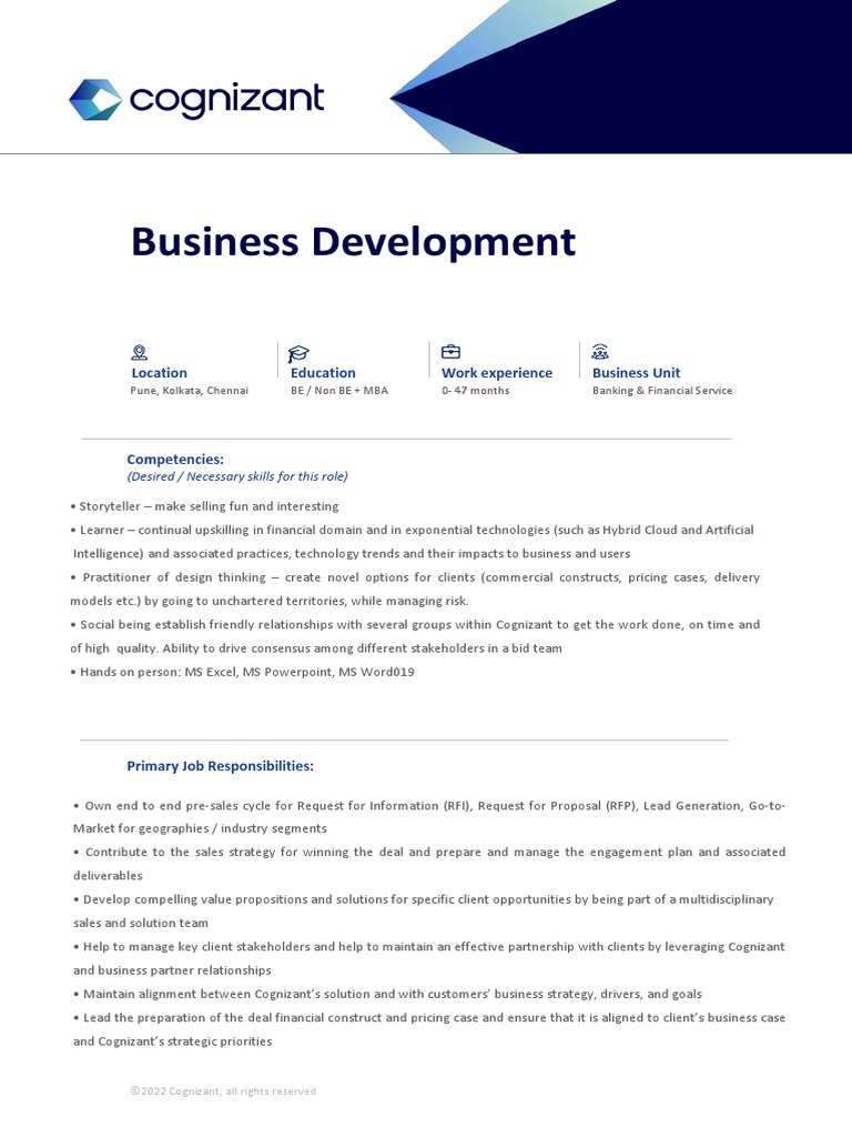 Banking & Financial Services Business Development PDF