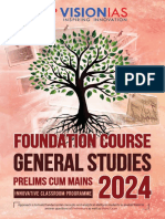Comprehensive UPSC Foundation Course for 2024 exams