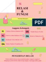 Kelompok 6 Presentasi Relasi & Fungsi (Autosaved)