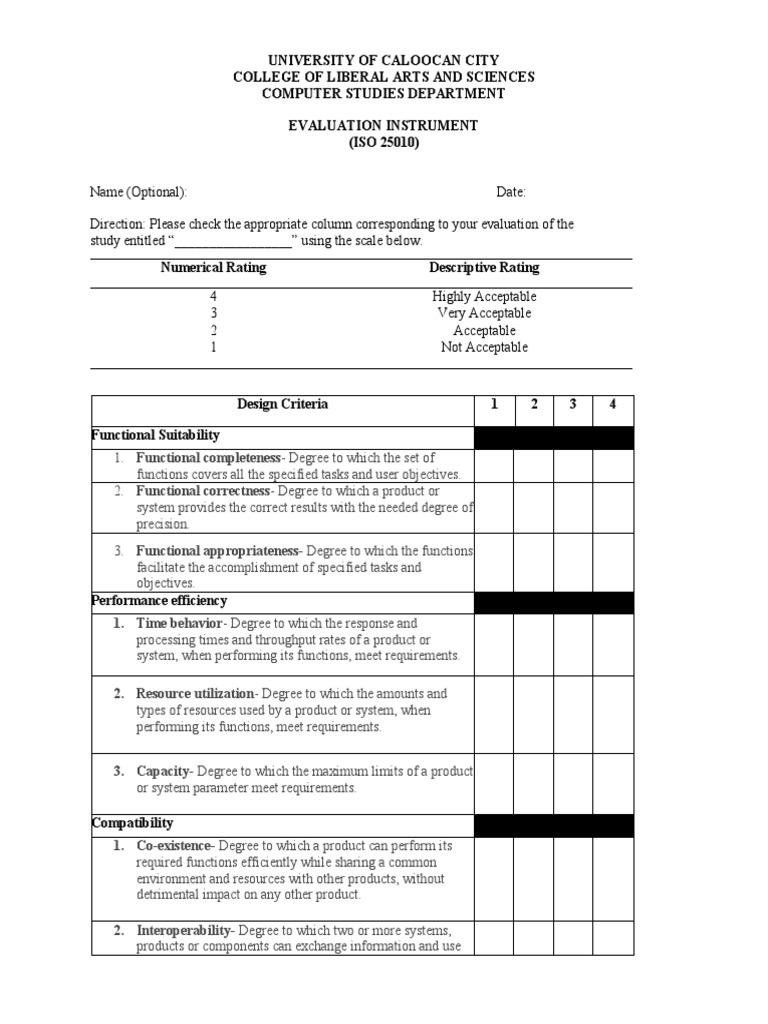 Evaluation of Functional Suitability | PDF | Reliability Engineering ...