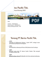 Restrukturisasi Hutang 2005 PT Barito Pacific Tbk.