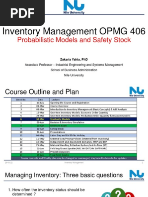 Inventory Management_OPMG406_L05_Probabilistic Models and Safety Stock_Spring22 (1)