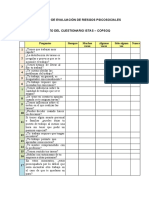 Cuestionario de Evaluación de Riesgos Psicosociales