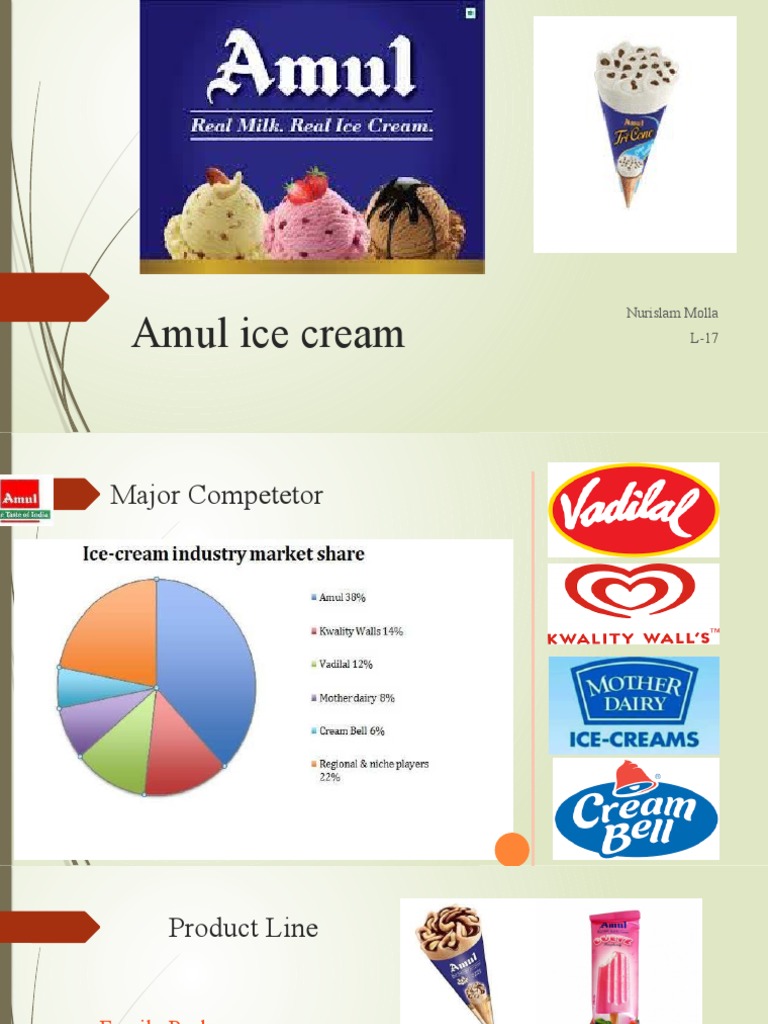 Amul Ice Cream Competitor Analysis | PDF | Retail | Marketing