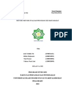 Metode Evaluasi Program Gizi. Kel - 6