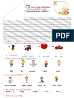 CLR Test Toamna În Lumea Plantelor