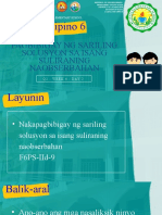 Filipino 6 Q2 - Week 4 - Day 2