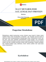 Hubungan Metabolisme Karbohidrat, Lemak Dan Protein