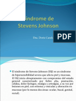 Síndrome de Stevens Johnson